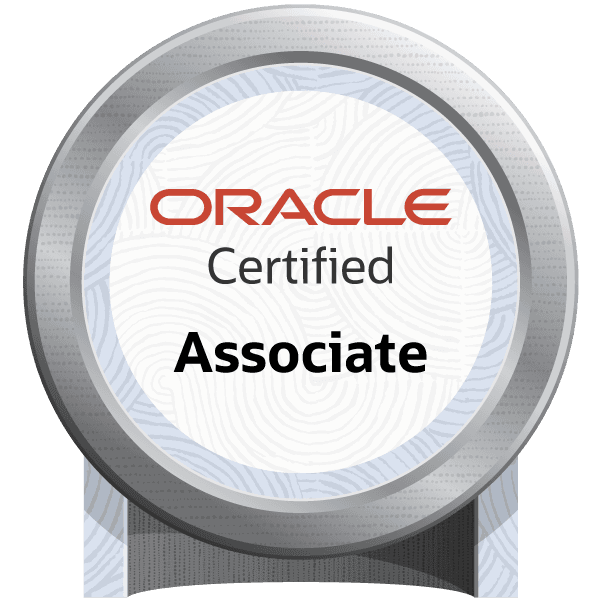 Oracle Certified Associate Badge